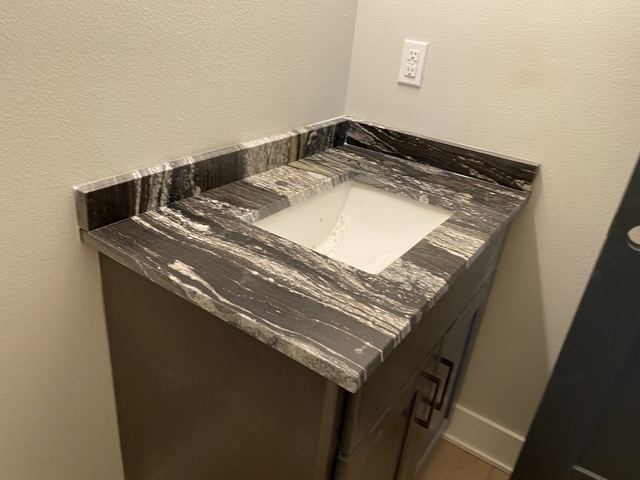 Vanity top by Granite Castle